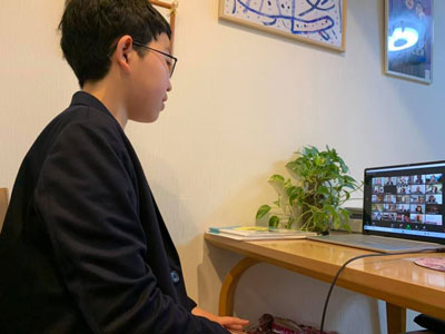 オンライン講演会の様子