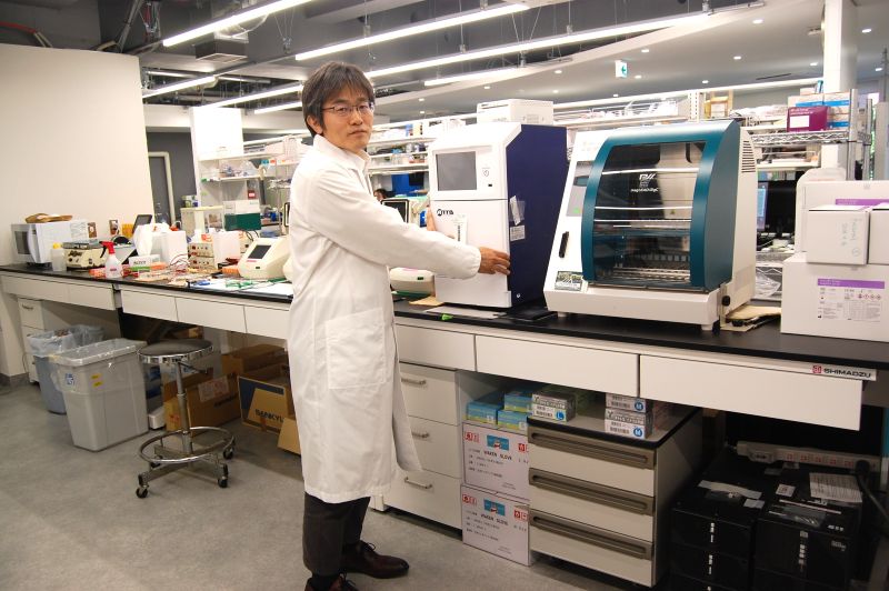 最新の研究装置が揃う環境